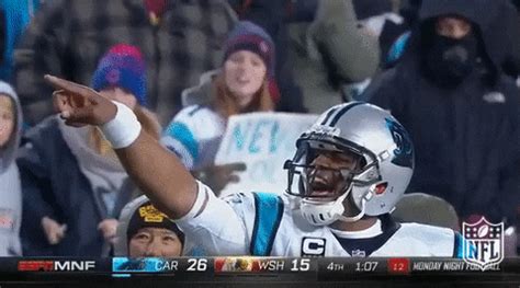 Celebrating Cam Newton By Nfl Find Share On Giphy