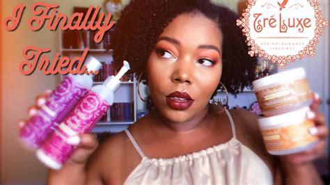 I Finally Tried Treluxe On My Natural Hair Full Review And Demo Youtube