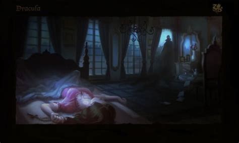 Lucy S Room By Joshua Black Illustration From Bram Stoker S Dracula