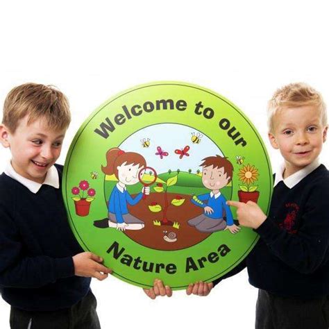 Nature Area School Sign Primary Classroom Resources