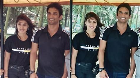 She left around 8pm, after nine hours of questioning. Sushant Singh Rajput and Rhea Chakraborty take ...