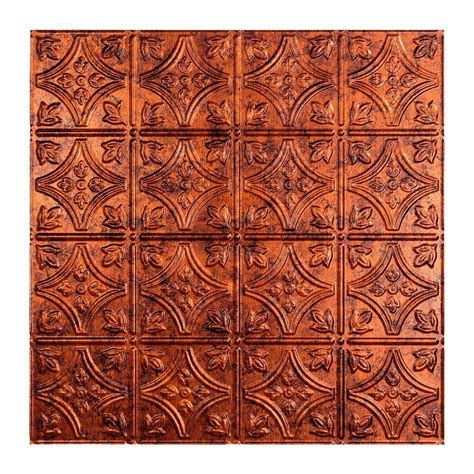 Modern acoustic ceiling tiles are fissured, imitating a variety of different materials, like fabric or stucco, or finishes, like textured paint. Fasade Traditional 1 - 2 ft. x 2 ft. Lay-in Ceiling Tile ...