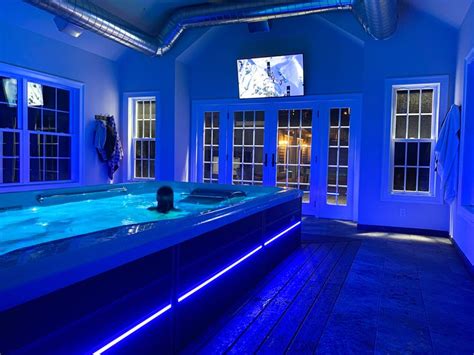 Endless Pools Fitness System E500 Swim Spa Indoor Pool Design
