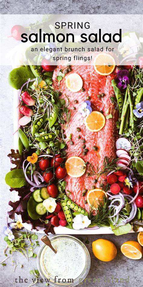 Jewish food isn't famous for being paleo, so let's fix that with the new yiddish kitchen, a collection of recipes from…not exactly bubbe's kitchen. Spring Salmon Salad Platter for Easter, Passover, Mother's ...