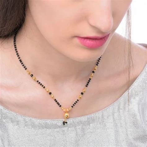 Mekkna Womens Pride Traditional Gold Plated Mangalsutra For Women