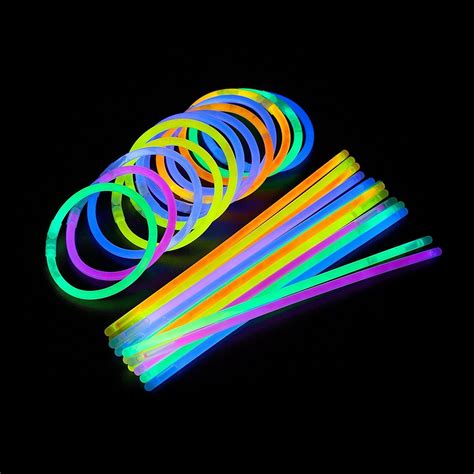 48 Premium 8 Glowsticks Glow Stick Bracelets Mixed Colors