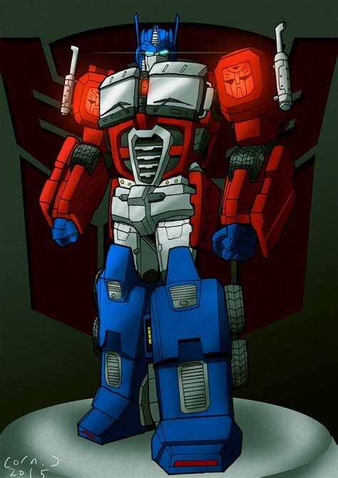 Idw Optimus Prime By Cornycartoons On Deviantart