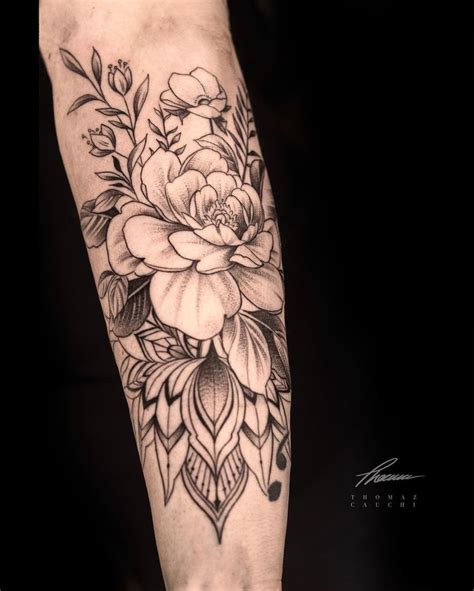 Flower Mandala Half Sleeve Mandala Tattoo Sleeve Flower Tattoo