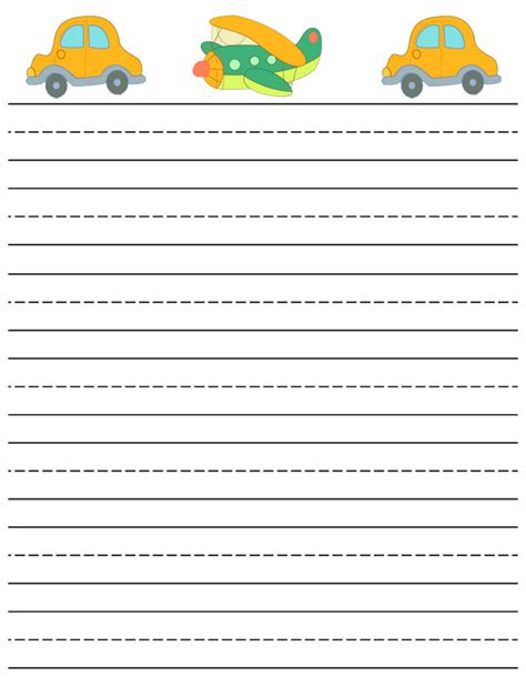 The lined writing paper can be used as notebook paper for any purpose where you might need lined paper to keep writing straight. 6 Best Images of Free Printable Handwriting Paper - Free Printable Writing Paper, Free Primary ...