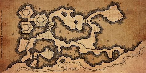 River Caves Beneath The Necropolis In 2021 Dungeon Maps Dungeons And