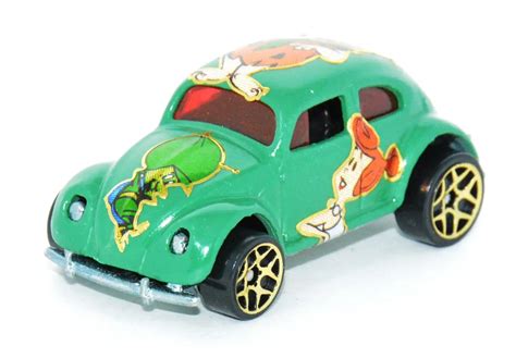 Hot Wheels Custom Flintstones Vw Beetle Loose Cars