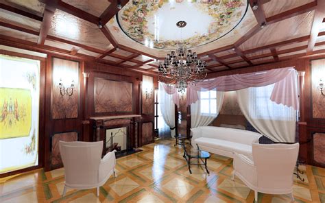 Italian Villa Classic Style Interior Design On Behance