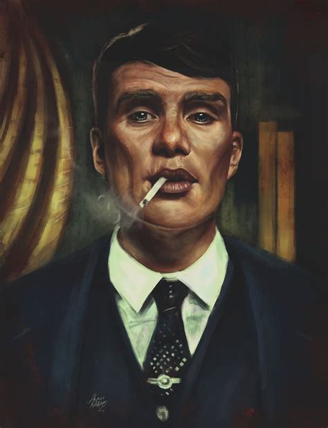 Tommy Shelby Commissioned Magazine Cover On Behance Digital