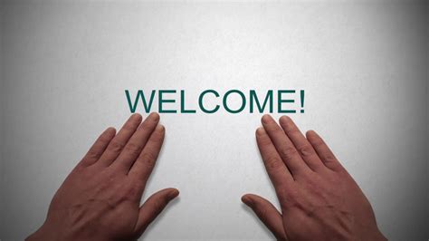 Welcome Text Screen Stock Motion Graphics Sbv 313585945 Storyblocks