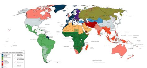 New World Map 2050