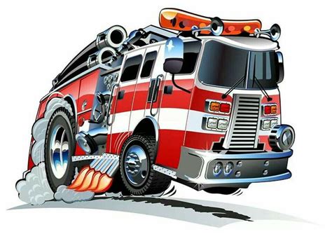 Pin By Kik Ram On Wonderful Illustrations Fire Trucks Firefighter
