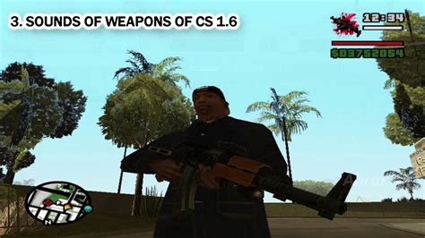 Top 4 Weapon Sound Pack Mod For Gta San Andreas Youtube
