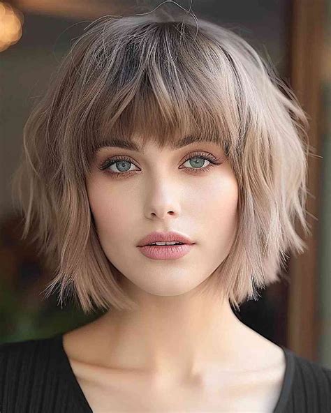 Choppy Layered Bobs For Thick Hair To Be Less Poofy In Choppy