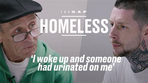 Old Homeless Meets Young Homeless The Gap Ladbible Youtube