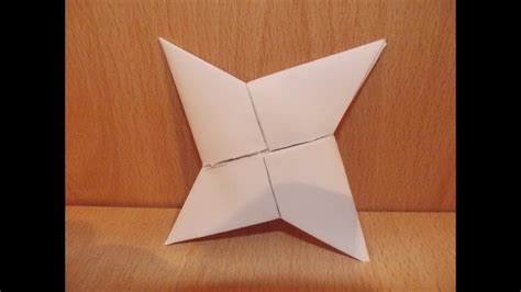 Tutorialkako Napraviti Origami Suriken Od Papira Youtube