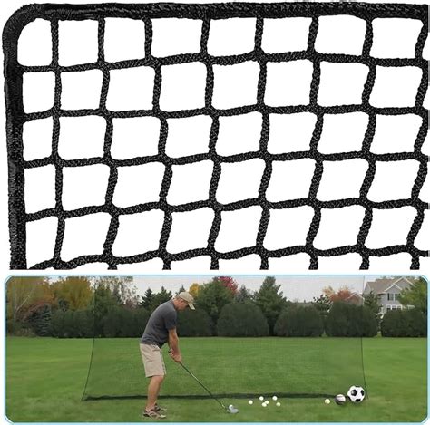 Iuzeai Golf Practice Net Golf Ball Hitting Netting Heavy Duty Nylon