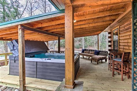 Creekside Cabin W Hot Tub Fire Pit And Game Room Updated 2021