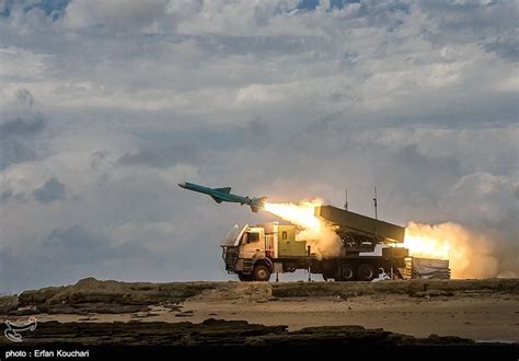 Irans Navy Test Fires Noor Anti Ship Cruise Missile Tasnim News Agency