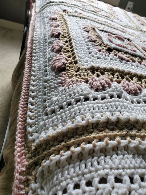Queen Size Crochet Blanket Pattern Free See More Ideas About Queen Size