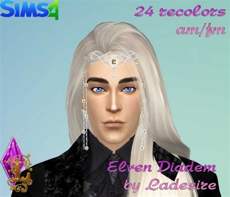 Ladesire Creative Corner Elven Diadem Sims 4 Downloads