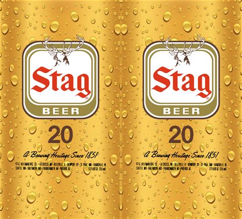 Stag Beer Etsy
