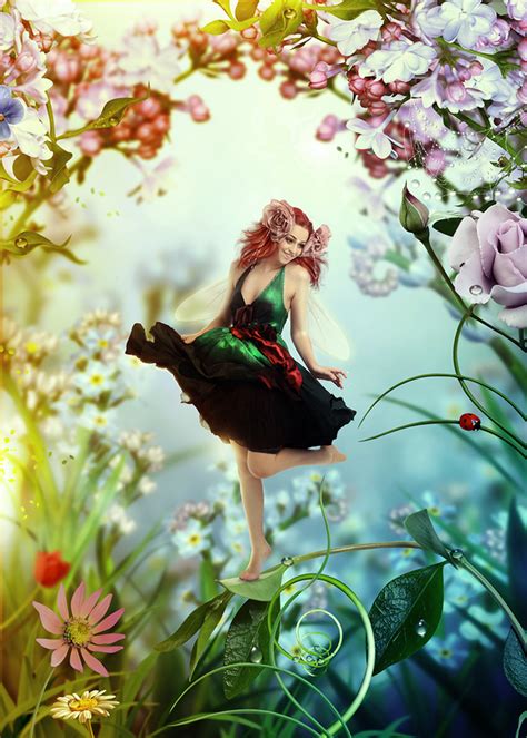 Flower Fairy By Kellieart On Deviantart