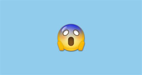 Face Screaming In Fear Emoji On Lg G5