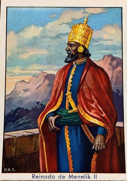 Emperor Menelik Ii Of Ethiopia And The Battle Of Adwa A Pictorial