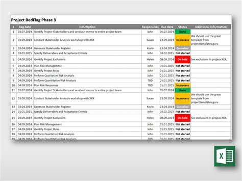 Project Management To Do List Template