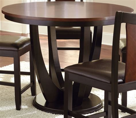 Oakton Round Counter Height Dining Table From Steve Silver Ok4848pb