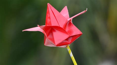 How To Make Paper Flowers Easy Step By Step Origami Lotus Flower