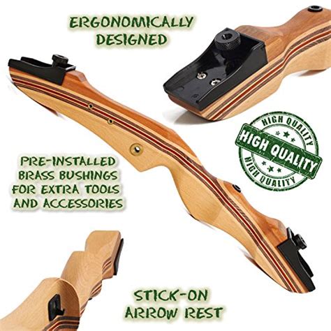 Keshes Takedown Hunting Recurve Bow And Arrow 62 Archery Bow For