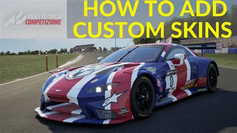 Assetto Corsa Competizione How To Add A Custom Skin Easily YouTube