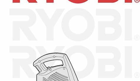 Ryobi Blower 170r User Guide | ManualsOnline.com