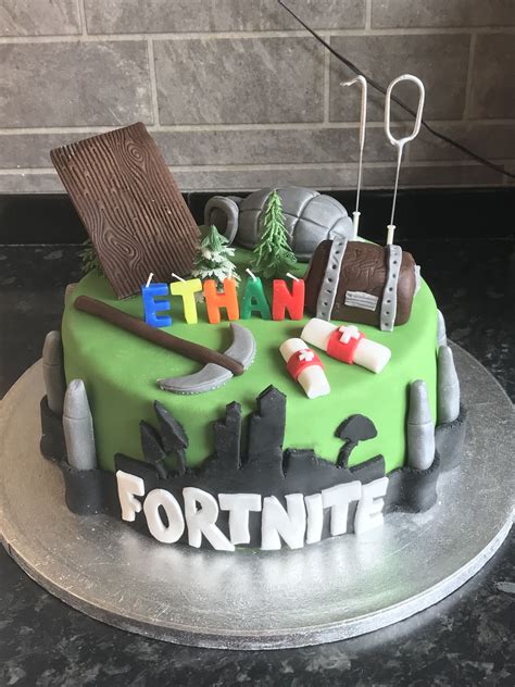 Fortnite Birthday Cake Boy Birthday Cake Childrens Birthday Cakes