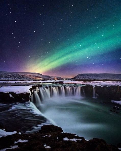Northern Lights Season Occurs From November Through March In Iceland