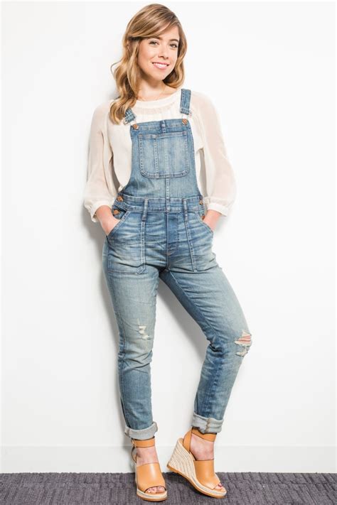 How They Fit The Madewell Overalls Have Just Enough Stretch And The