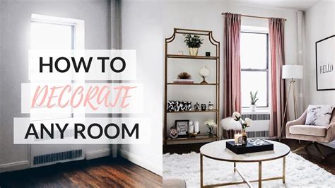From the classy to the cozy. HOW TO DECORATE ANY ROOM - Easy Step By Step Guide - YouTube