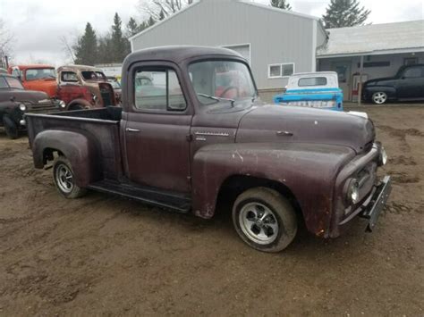 1955 International 100 Pickup Truck Short Box 12 Ton For Sale Photos