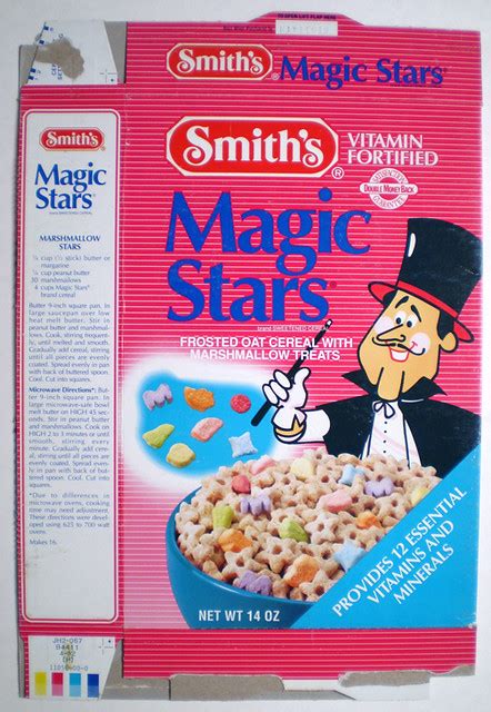 1992 Smiths Magic Stars Cereal Box Gregg Koenig Flickr