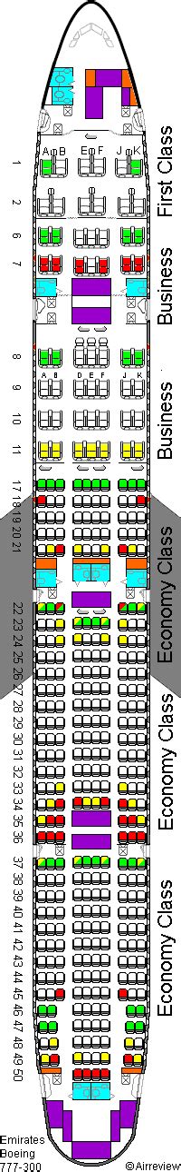 10 Seating Plan Emirates Plane
