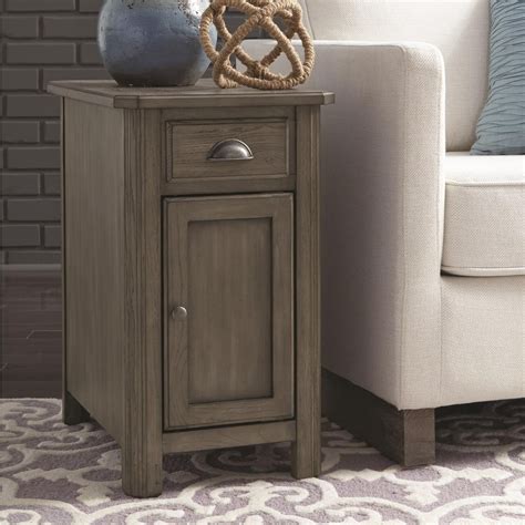 An organized filing system not only keeps your desk free of clutter, but it's also a great way. Null Furniture 2114 Chairside Cabinet Table with Storage ...
