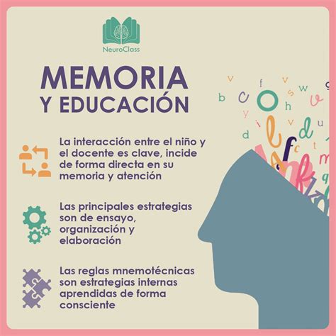 Memoria Y Educaci N Neurociencia Y Educacion Psicologia Y