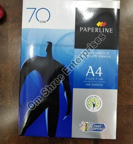 Paperline 70 Gsm Copier Paper Exporter Supplier From Bangalore India