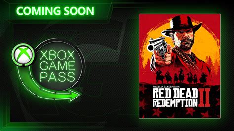 Xbox Game Pass to Add Red Dead Redemption 2